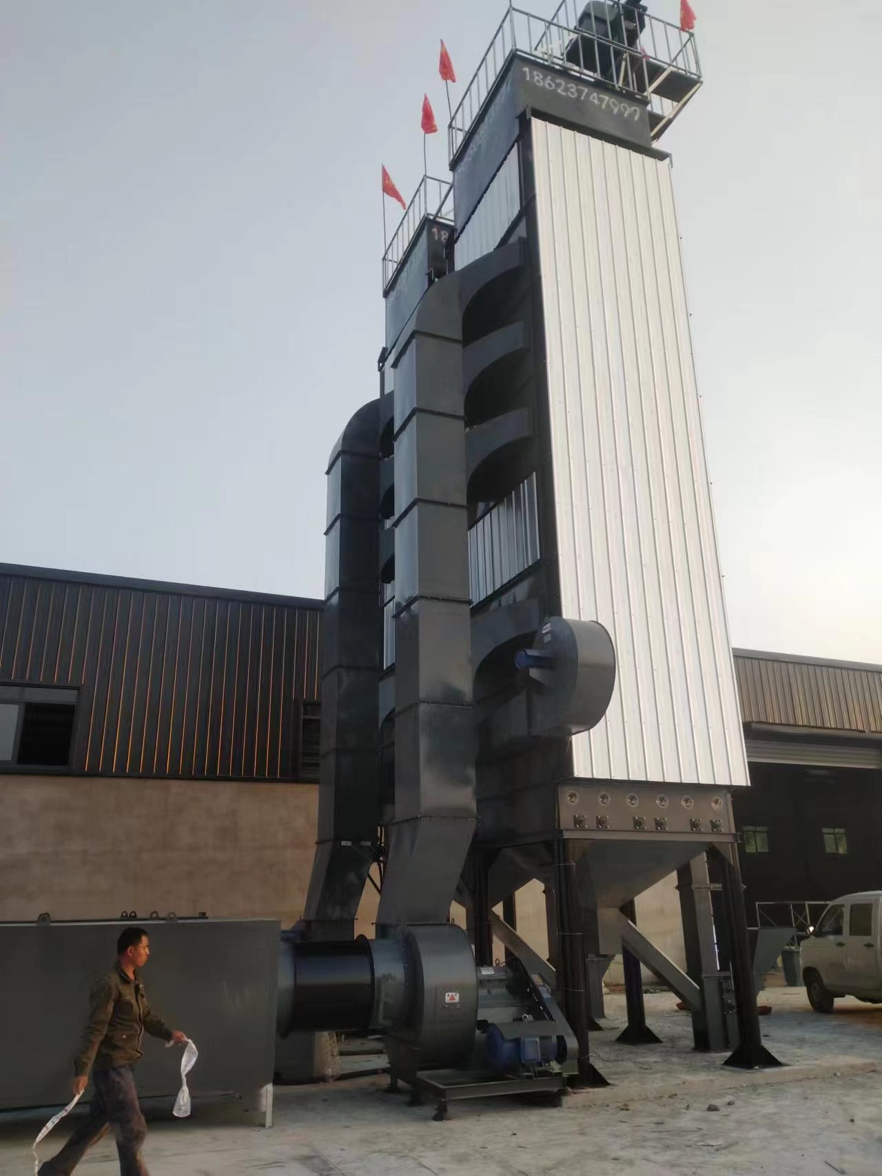 玉米烘干塔安装时齿轮大小如何调整？